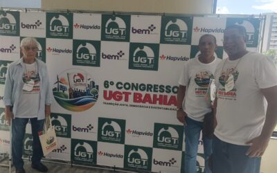 SENALBA Bahia marca presença no 6º Congresso da UGT-BA e fortalece atuação em defesa dos trabalhadores