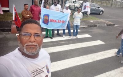 SENALBA Bahia visita Esporte Clube Bahia e reforça compromisso com trabalhadores
